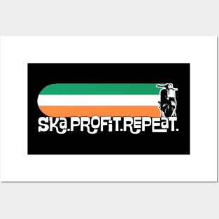 Ska Profit Repeat Vespa - Ireland Posters and Art